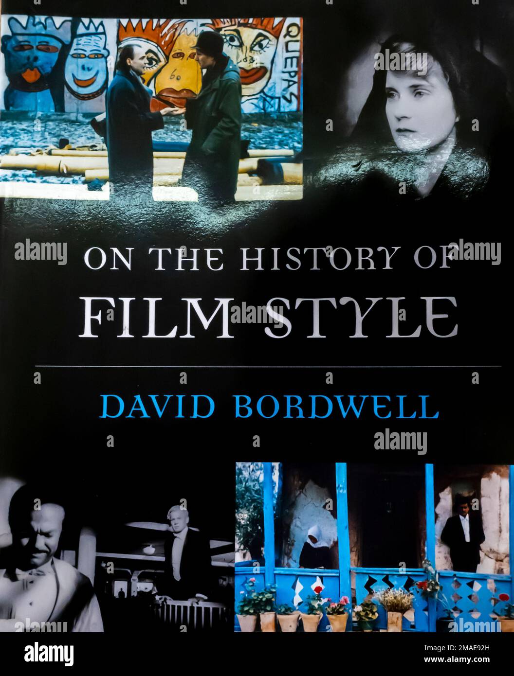 Sur l'histoire du style cinématographique Livre de David Bordwell 1997 Banque D'Images