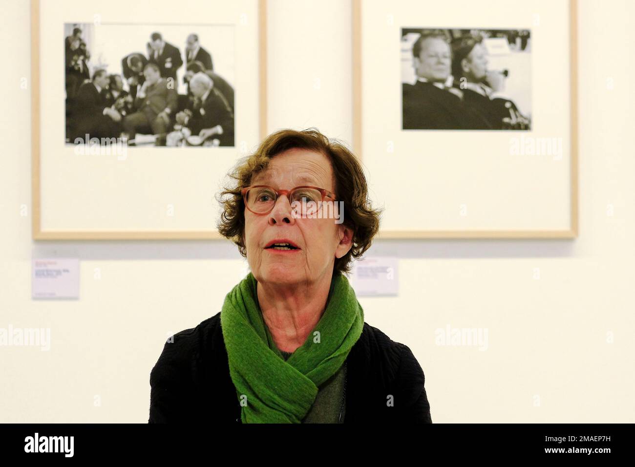 19.01.2023, Oberhausen, Nordrhein-Westfalen, Deutschland - Barbara Klemm, eine der bekanntesten und erfolgreichsten presse- und Portraitfotografinnen Banque D'Images