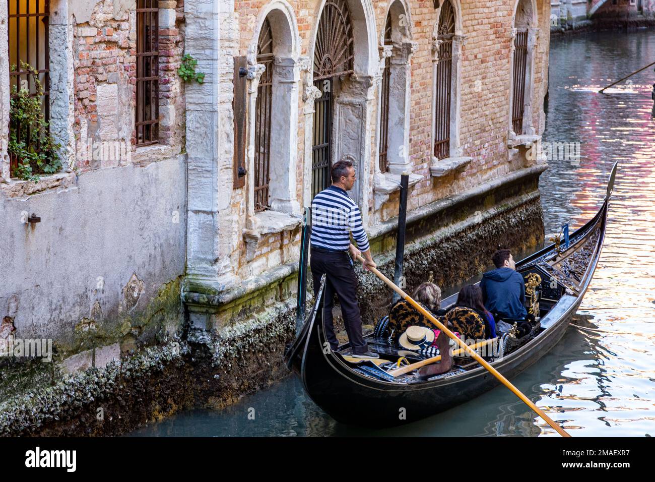 rio di San Luca, Venise Italie Banque D'Images