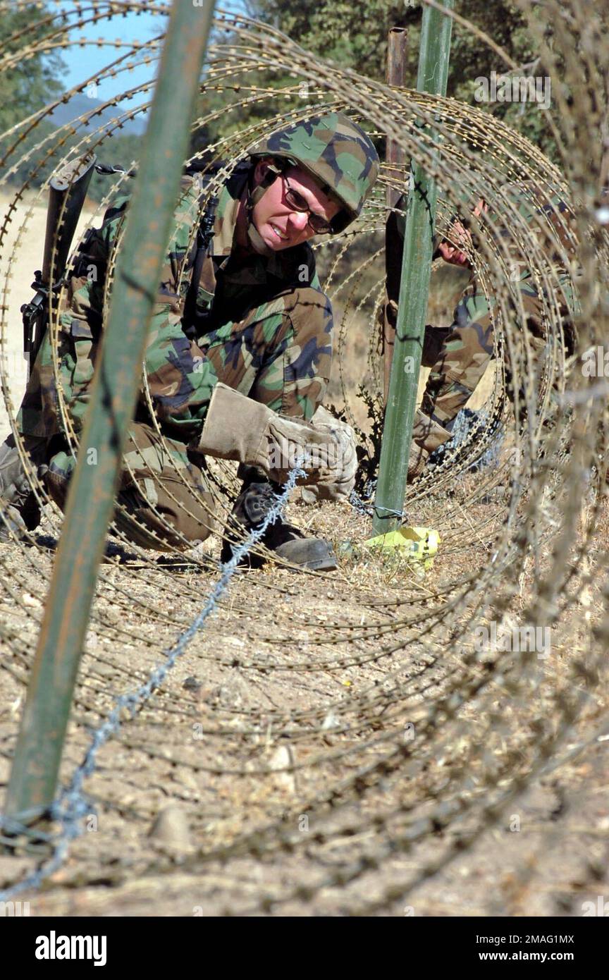 060817-N-0775Y-009. Base: Fort Hunter Liggett État: Californie (CA) pays: Etats-Unis d'Amérique (USA) Banque D'Images