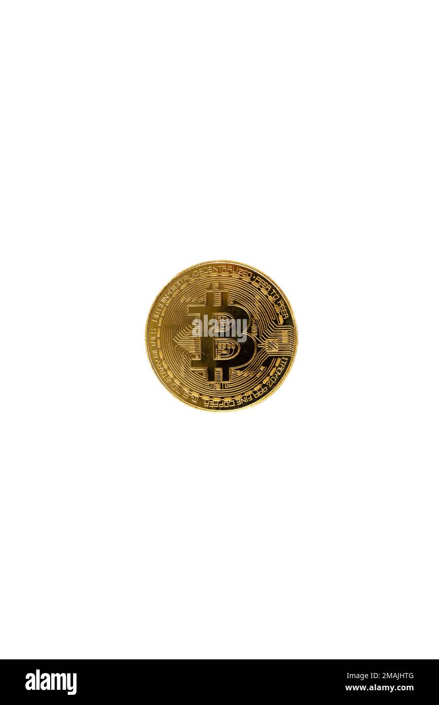 Coin De Feuille 50 Pièces Couleur Dorée Dans étui De Protection Pièce Physique  Bitcoin