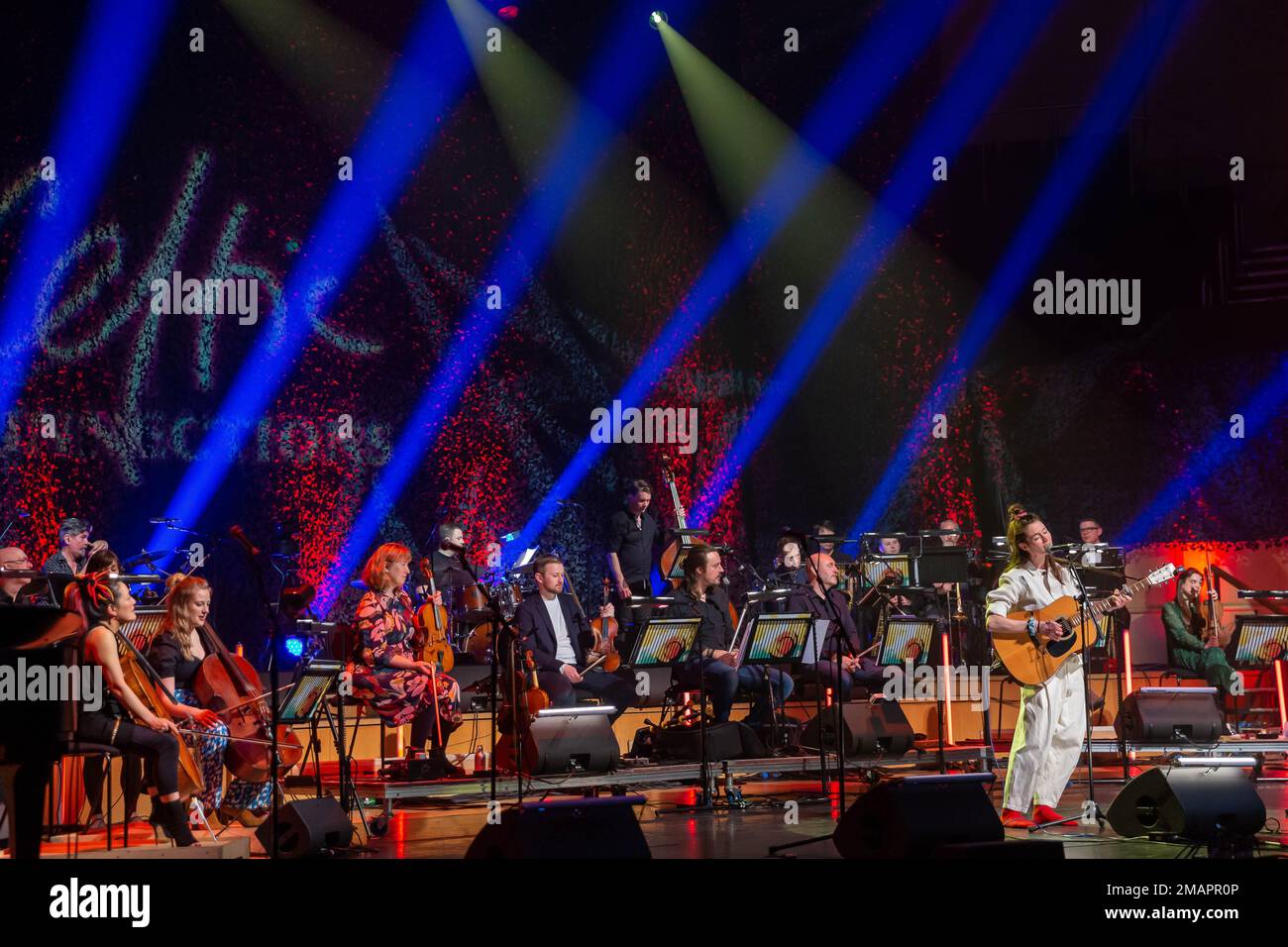 Glasgow, Écosse, le 19th janvier 2023. Concert anniversaire 30th Celtic Connections. L’ouverture du Celtic Connections Festival de cette année. Banque D'Images