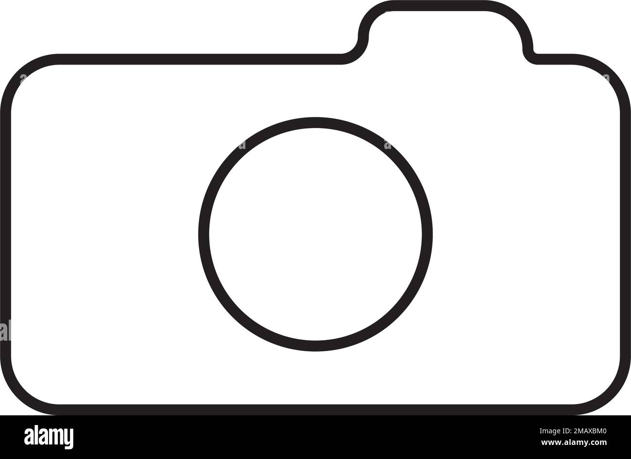 illustration vectorielle du logo de l'appareil photo Illustration de Vecteur