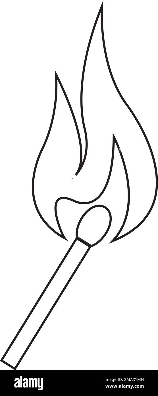 la tige correspond au motif d'illustration du logo Illustration de Vecteur