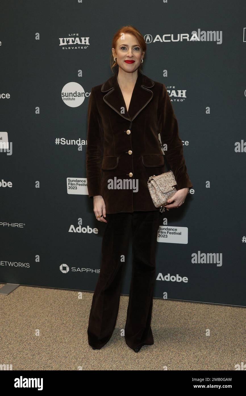 Park City, Utah, États-Unis. 19th janvier 2023. Rosalie Craig est arrivée pour LA première GÉNÉRATION de POD au Sundance film Festival, Eccles Theatre, Park City, UT 19 janvier 2023. Crédit : JA/Everett Collection/Alay Live News Banque D'Images