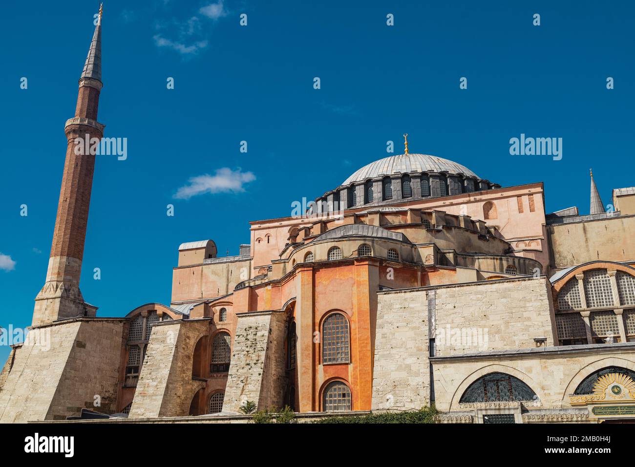 Célèbre mosquée Sainte-Sophie à Istanbul, Turquie Banque D'Images
