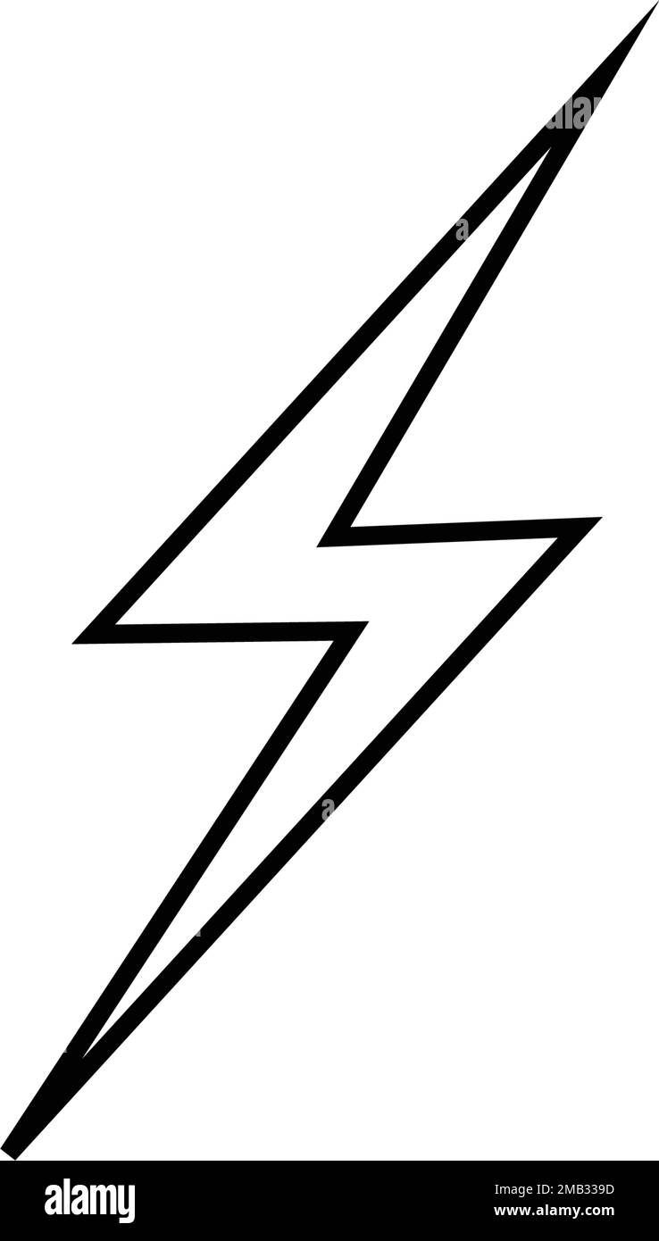 logo d'icône d'éclairage électrique Illustration de Vecteur