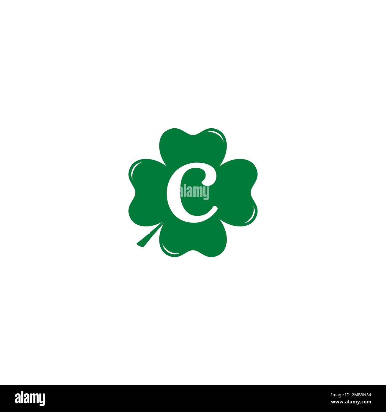 Logo Clover ou icône Illustration de Vecteur