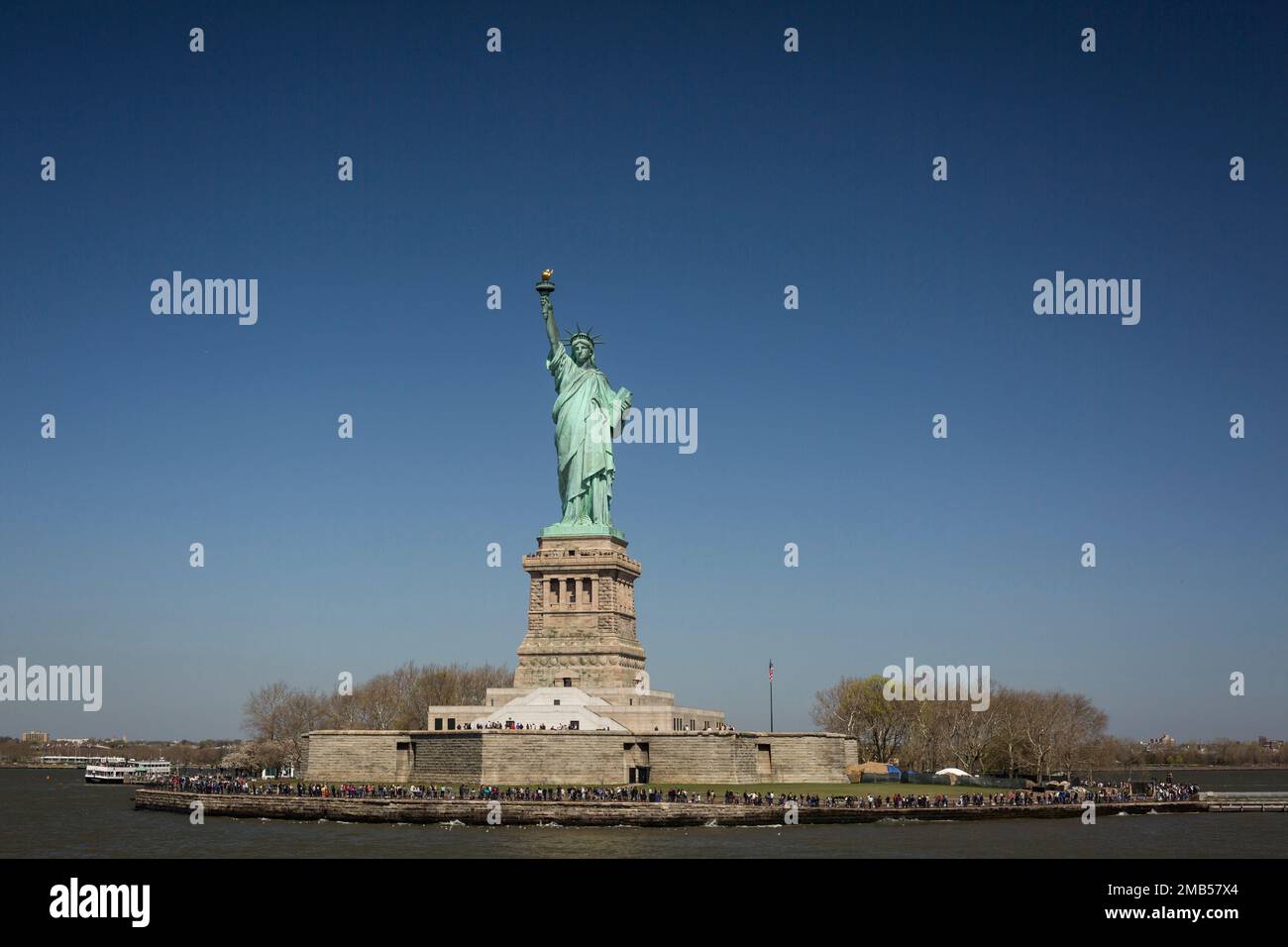 Statue de la liberté à Liberty Island, New York Banque D'Images