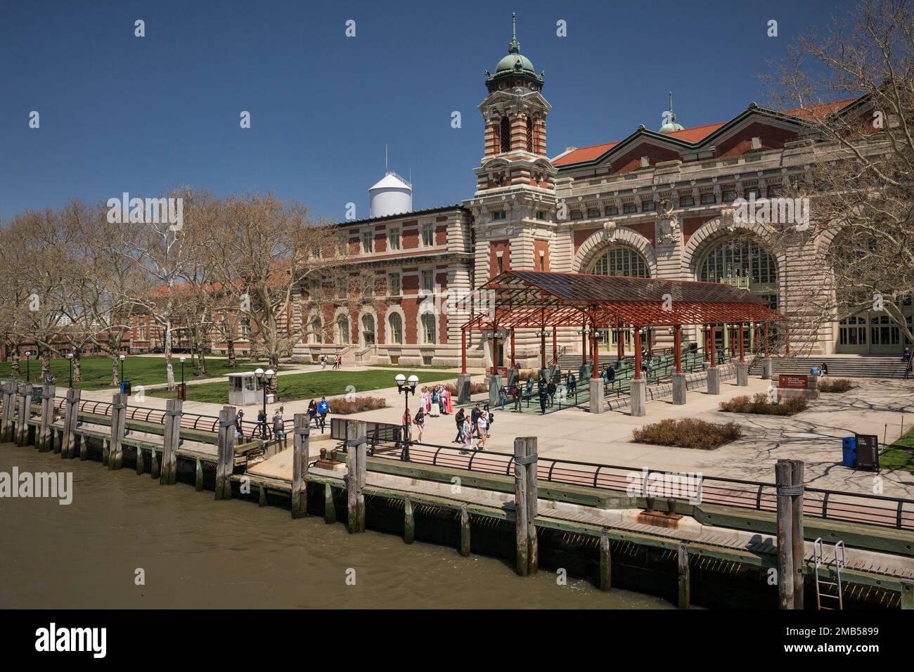 Ellis Island National Museum of Immigration, New York Banque D'Images