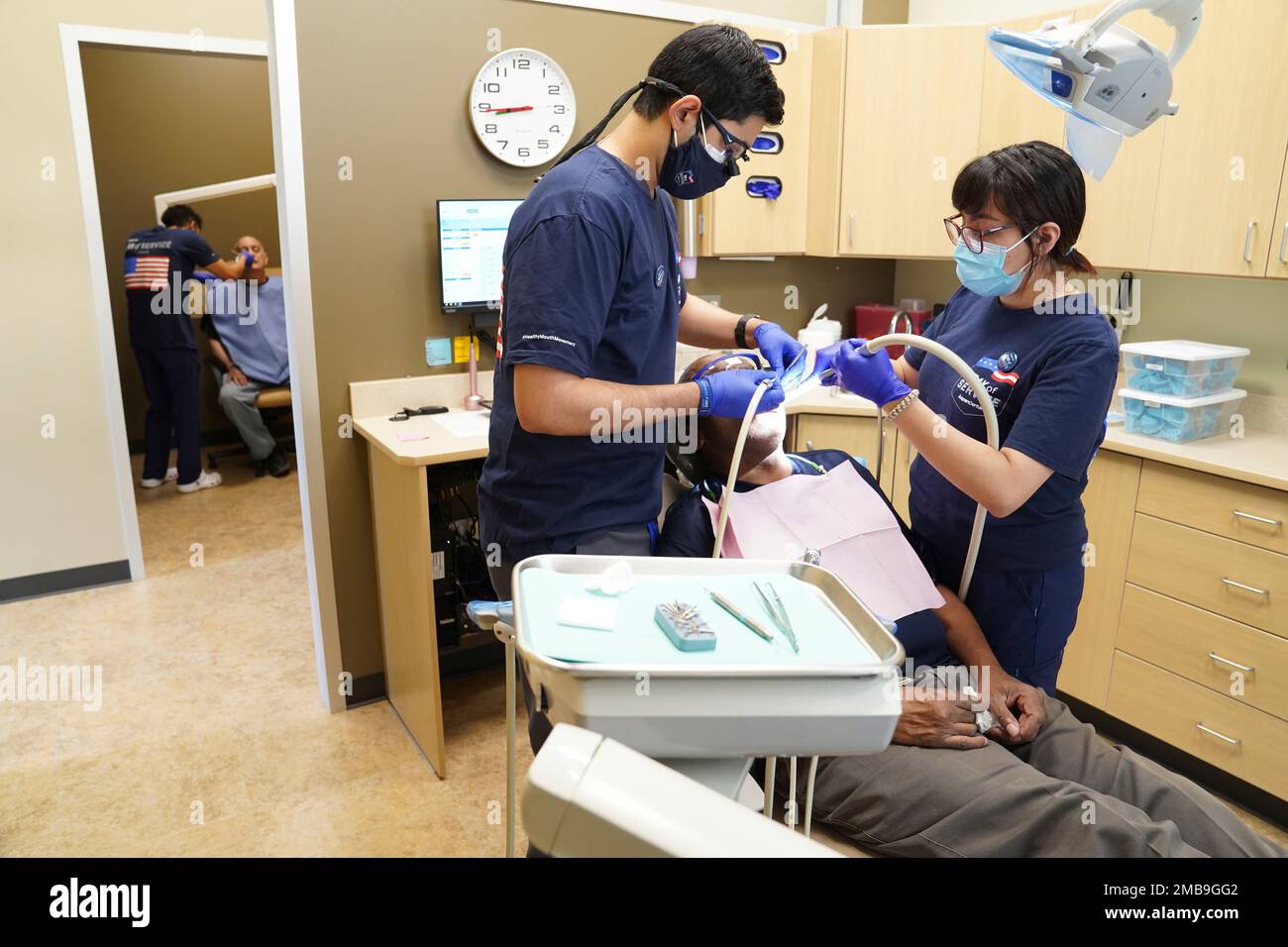 IMAGE DISTRIBUTED FOR ASPEN DENTAL Multiple patients receive dental