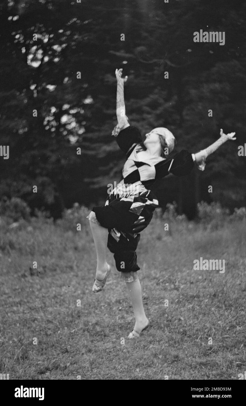 Élèves Michio Ito, 1921 24 juin. Banque D'Images