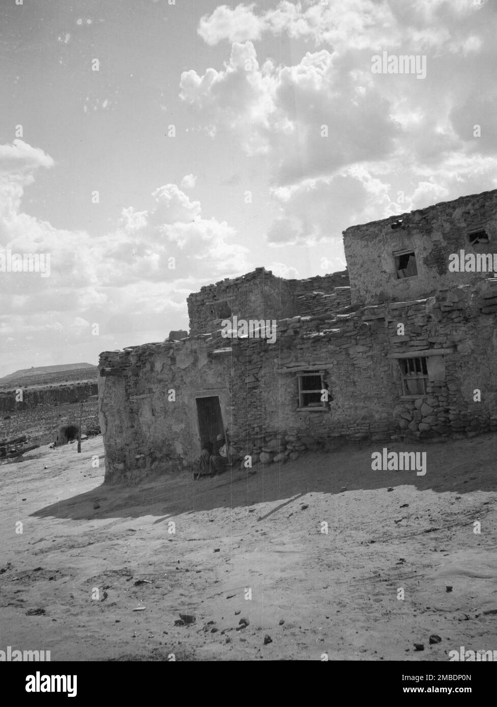 Acoma, vues de la région du Nouveau-Mexique, entre 1899 et 1928. Banque D'Images