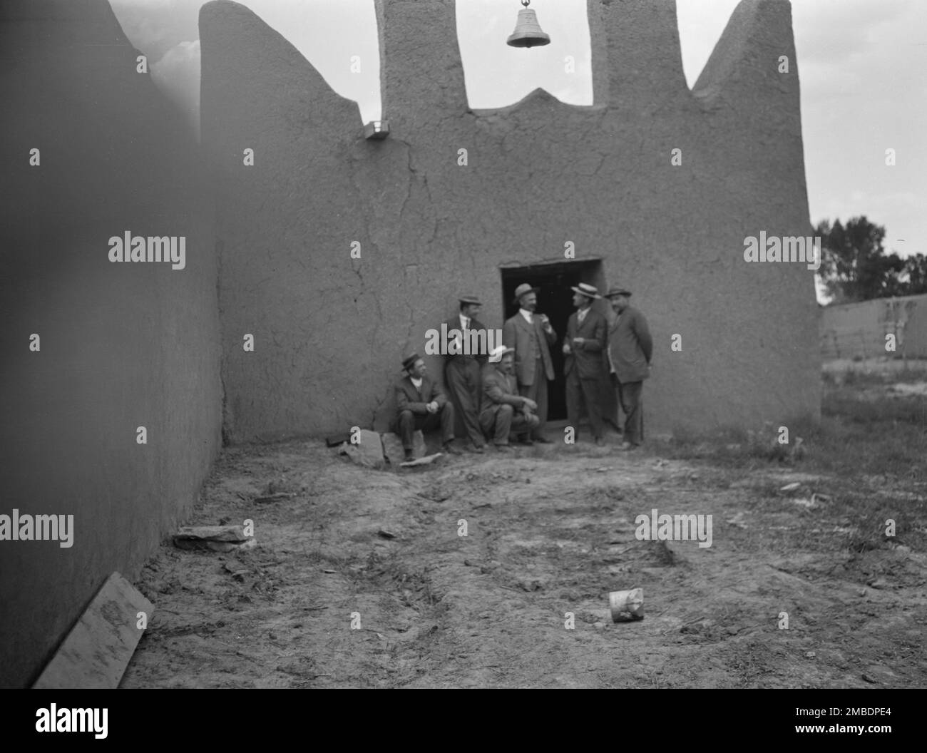 Acoma, vues de la région du Nouveau-Mexique, entre 1899 et 1928. Banque D'Images