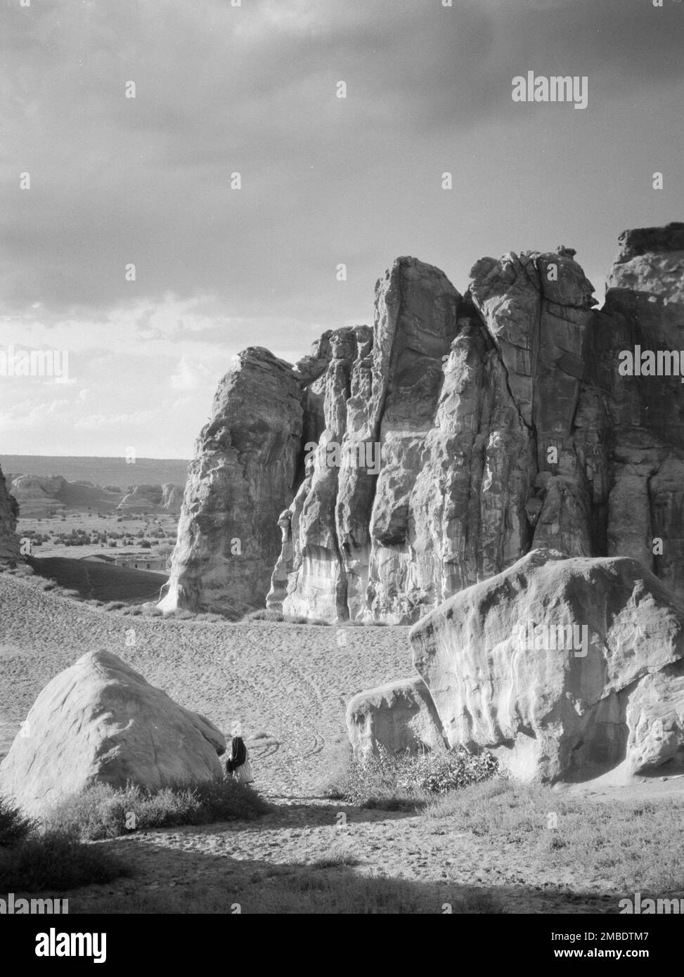 Acoma, vues de la région du Nouveau-Mexique, entre 1899 et 1928. Banque D'Images