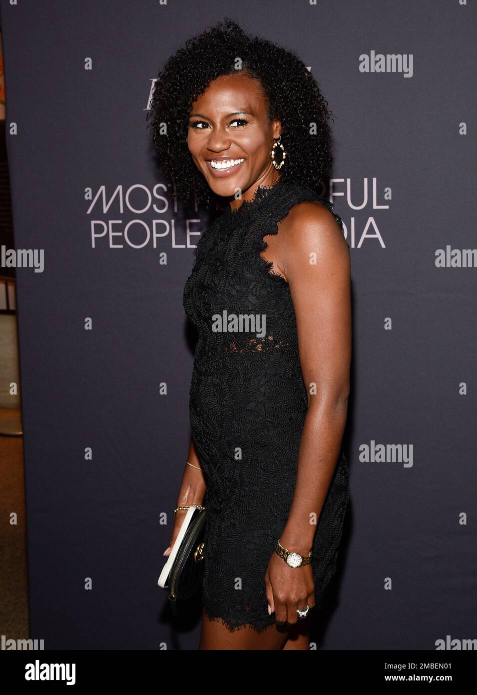 ABC News correspondent Janai Norman attends The Hollywood Reporter's annual Most Powerful People in Media issue celebration at The Pool on Tuesday, May 17, 2022, in New York. (Photo by Evan Agostini/Invision/AP) Banque D'Images