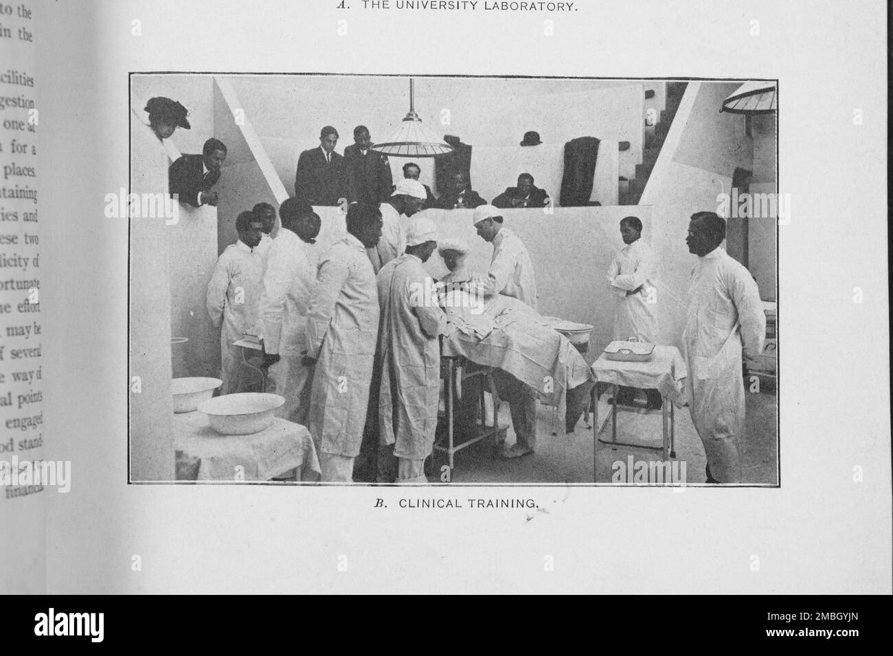 Formation clinique, 1917. Banque D'Images