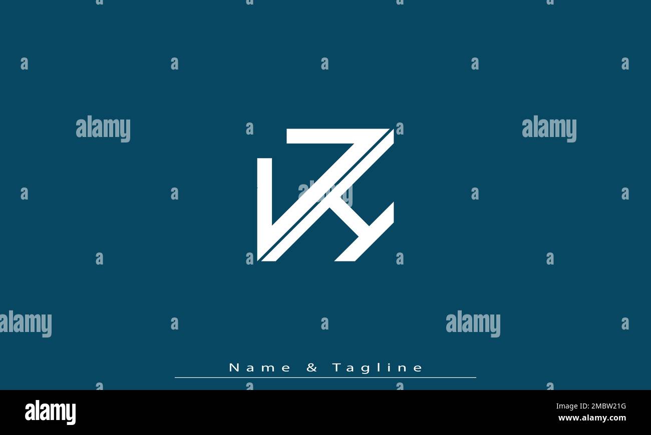 Lettres de l'alphabet initiales Monogram logo UH , HU Illustration de Vecteur