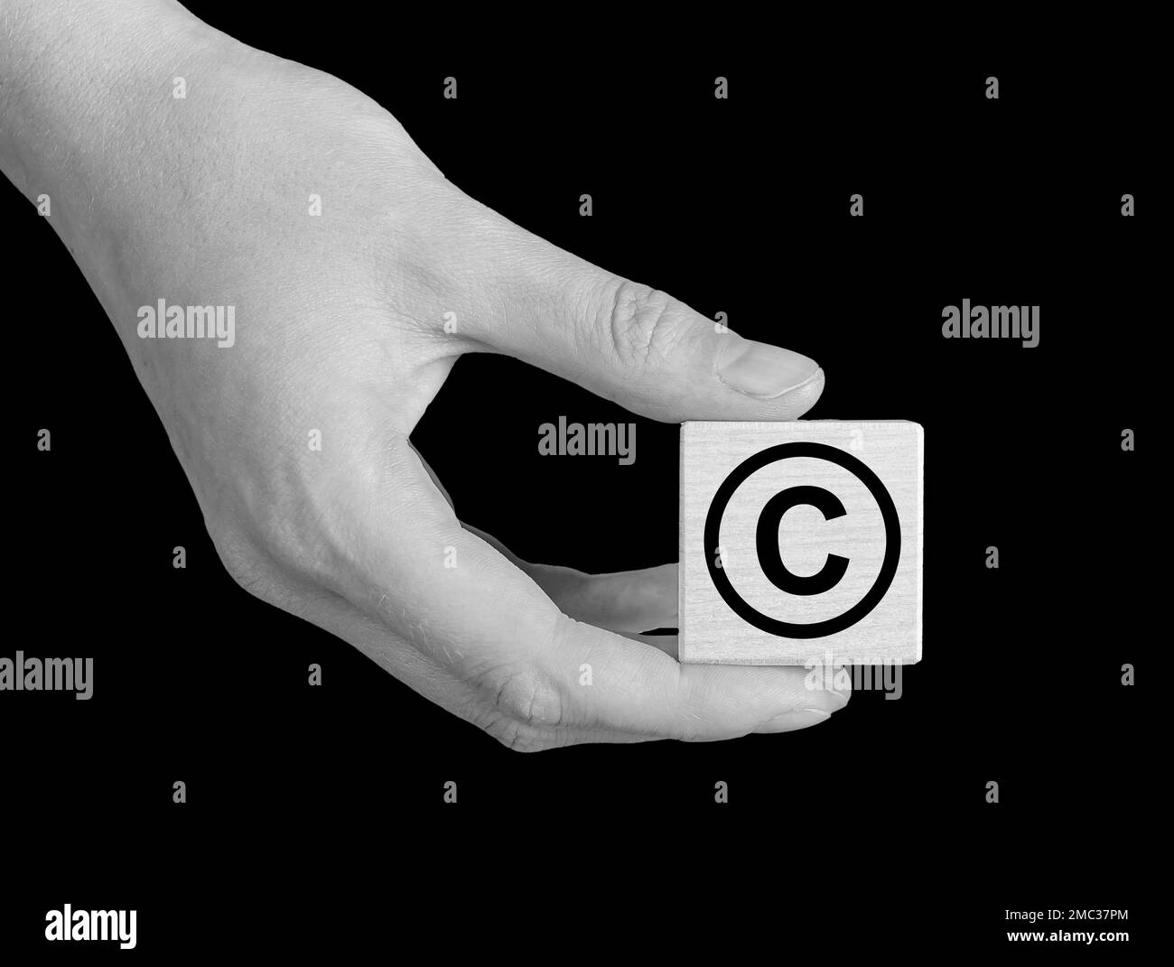 Violation du droit d'auteur, concept de piratage. Crimes de propriété intellectuelle, infractions. Photo de haute qualité Banque D'Images