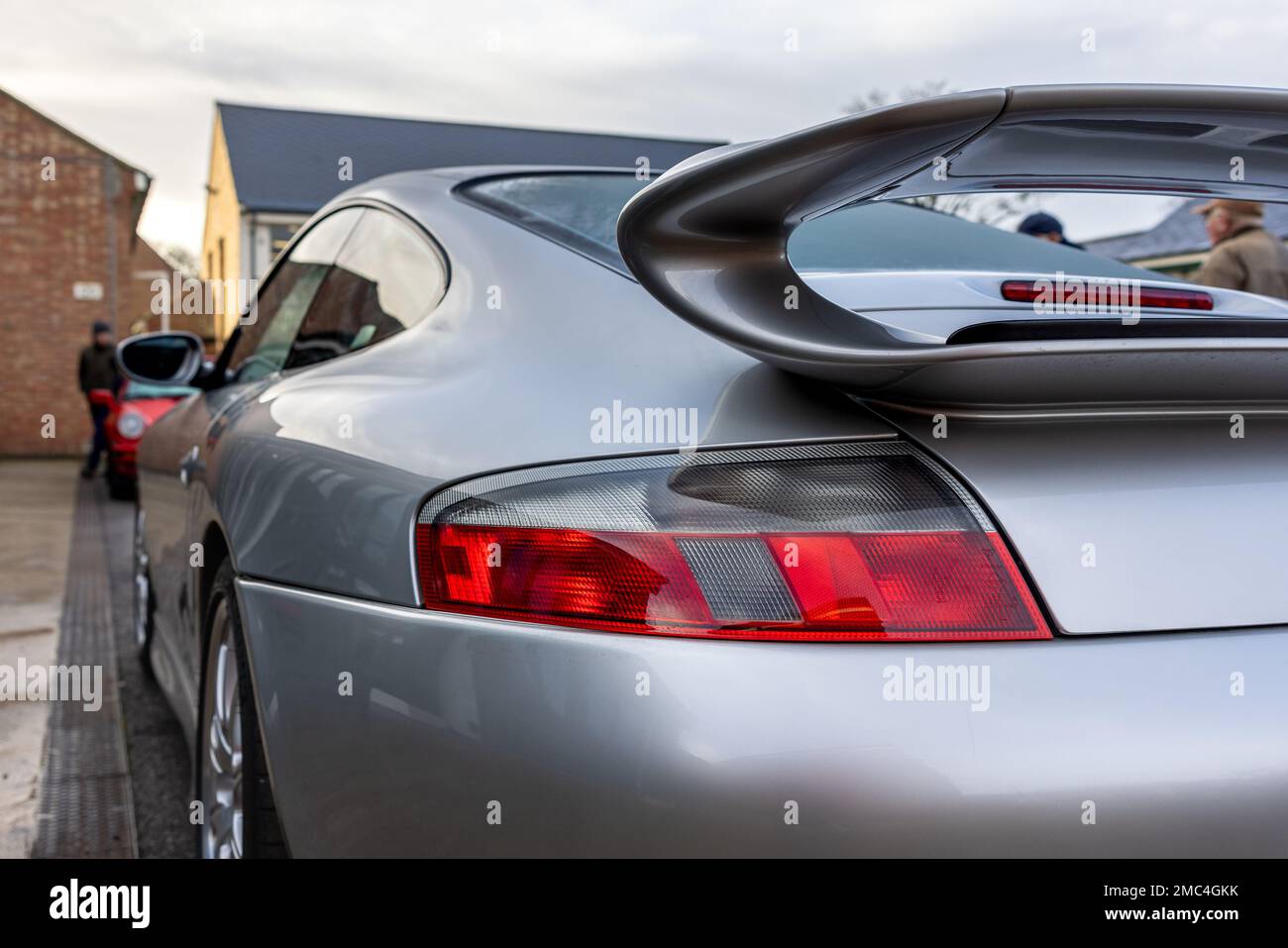 2000 Porsche 911 GT3, exposée au Scramble de janvier qui s'est tenu au Bicester Heritage le 8th janvier 2023. Banque D'Images