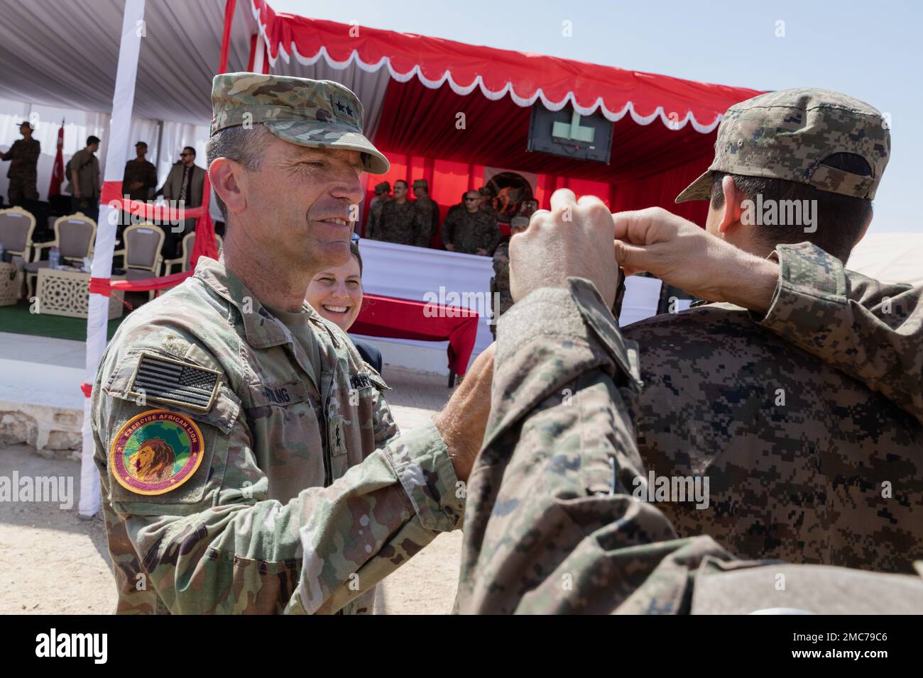 Major général Andrew Rohling, commandant général des États-Unis La ...