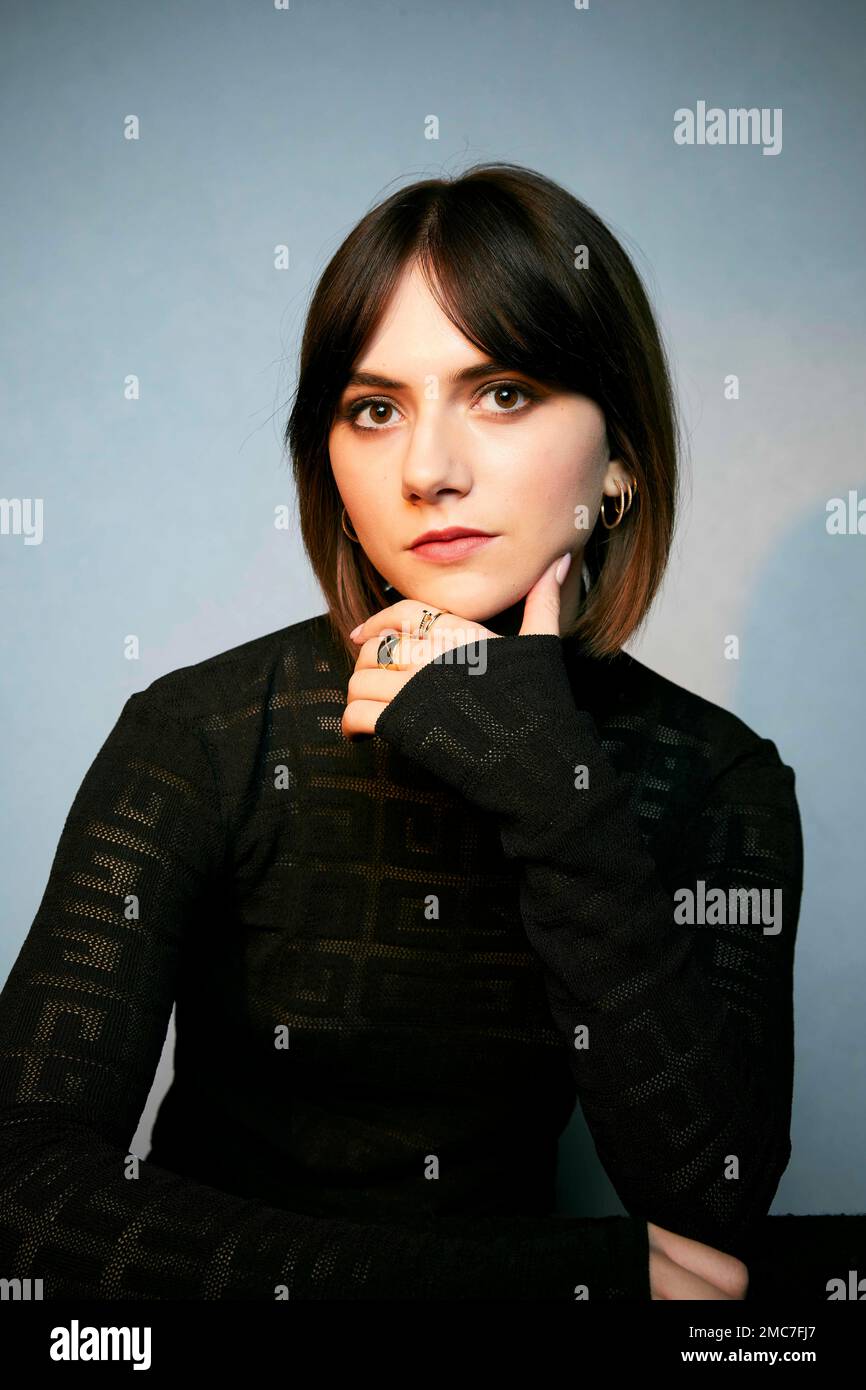 Emilia Jones poses for a portrait to promote the film "Fairyland" at the Latinx House during the Sundance Film Festival on Saturday, Jan. 21, 2023, in Park City, Utah. (Photo by Taylor Jewell/Invision/AP) Banque D'Images