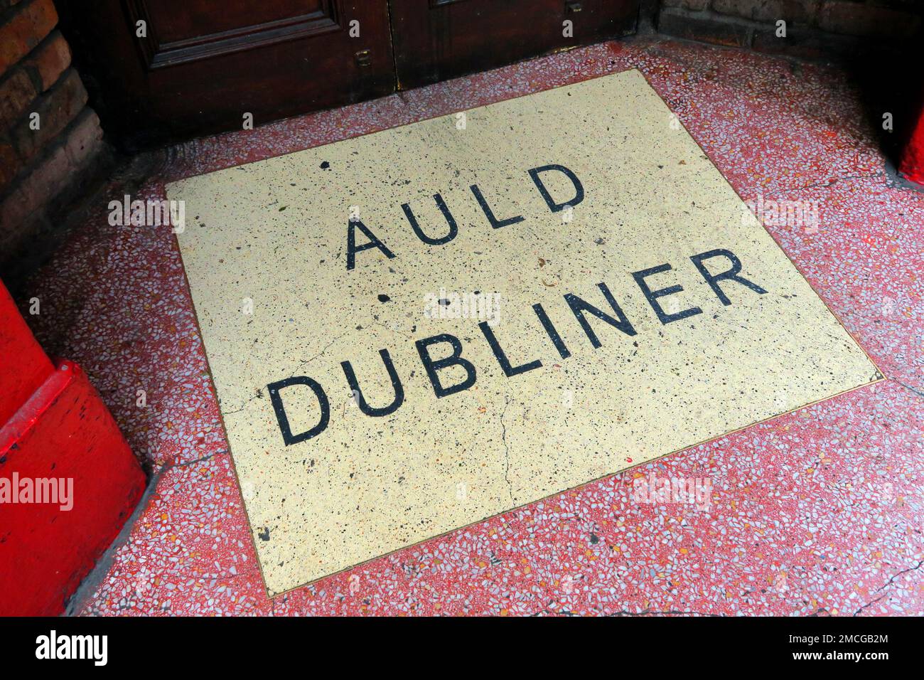 Pub traditionnel Auld Dubliner, 24 - 25 Temple Bar, Dublin, Irlande Banque D'Images