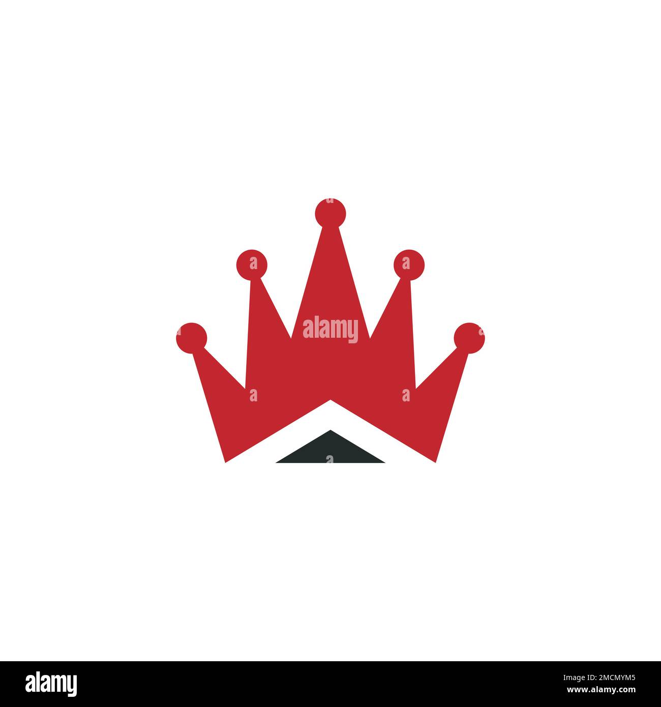 Logo de la couronne icône modèle élément vecteur eps Illustration de Vecteur