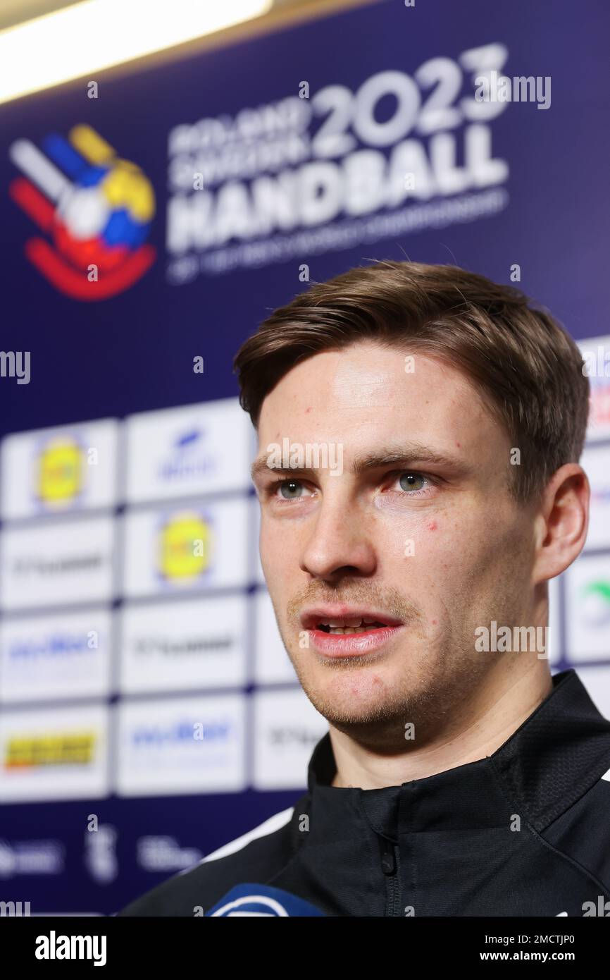 22 janvier 2023, Pologne, Kattowitz Handball Coupe du monde, avant la