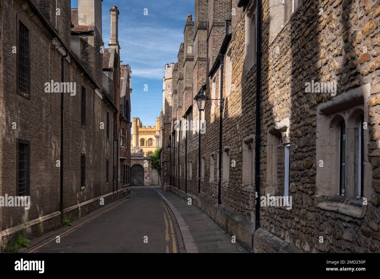 East Gate of Kings College Cambridge on Trinity Lane, Trinity Lane , Cambridge, Cambridgeshire, Angleterre, ROYAUME-UNI Banque D'Images