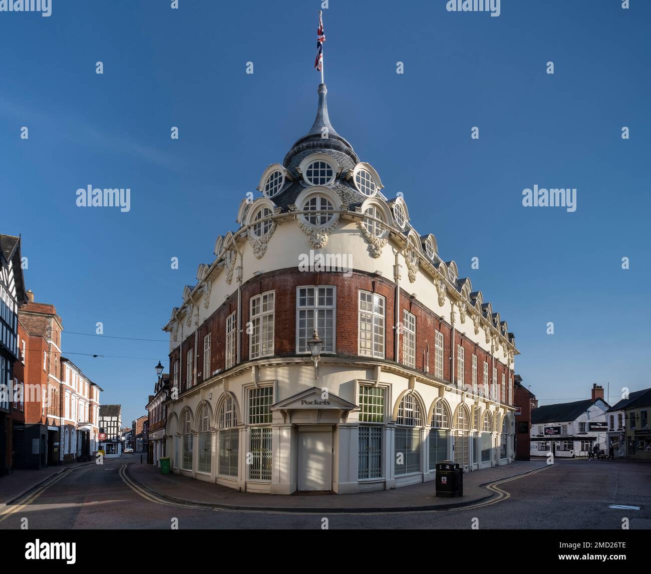 Numéros 1 à 5 Pillory Street, Nantwich, Cheshire, Angleterre, Royaume-Uni Banque D'Images