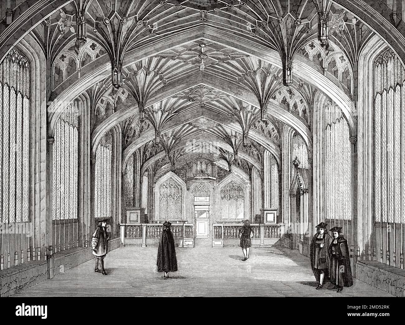Université d'Oxford, 14th siècle. Les arts du Moyen-âge et à la période de la Renaissance par Paul Lacroix, 1874 Banque D'Images