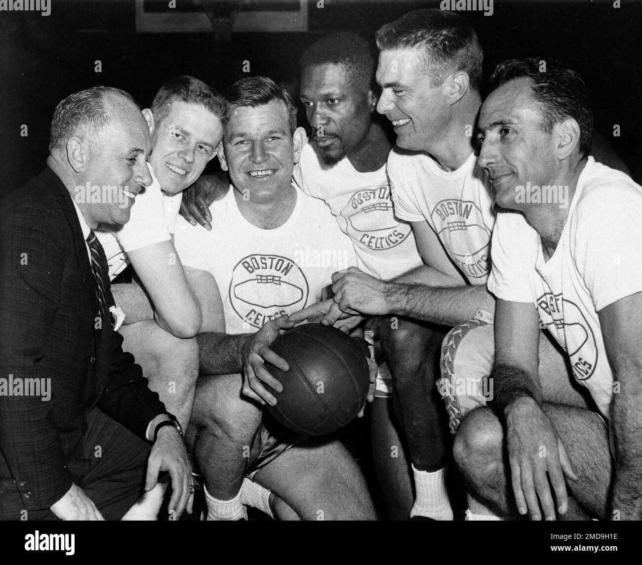 FILE In this March 28, 1963, file photo, Boston Celtics coach Red