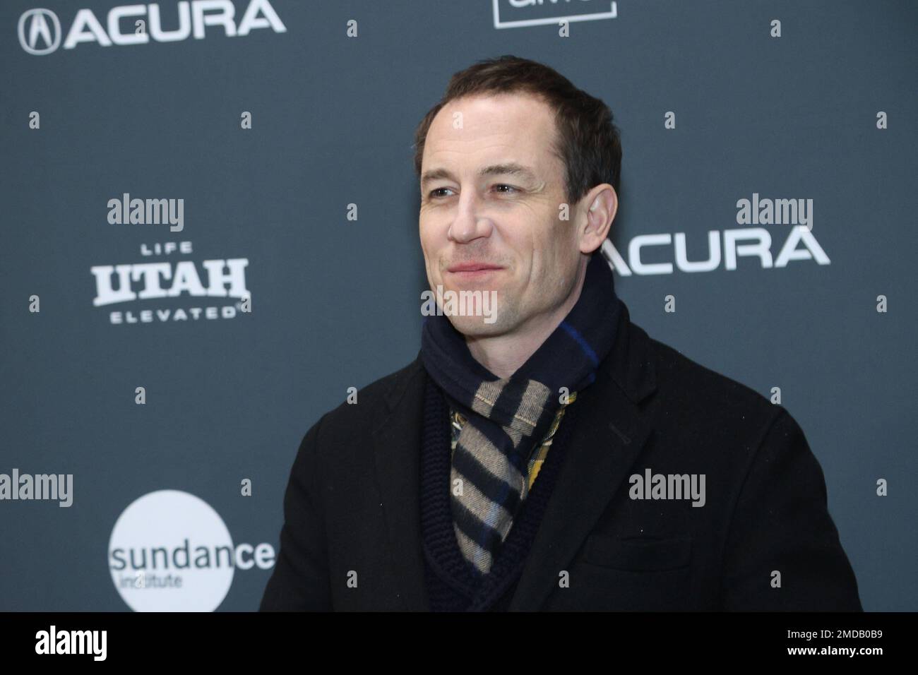 Park City, Utah, États-Unis. 22nd janvier 2023. Tobias Menzies aux arrivées pour VOUS FAIRE MAL À MES SENTIMENTS première au Sundance film Festival 2023, Eccles Theatre, Park City, UT 22 janvier 2023. Crédit : JA/Everett Collection/Alay Live News Banque D'Images
