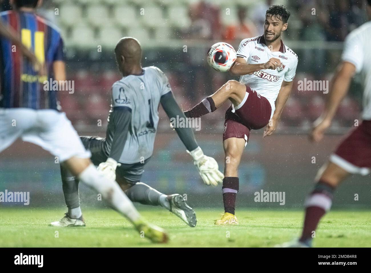 Cariacica, Brésil. 22nd janvier 2023. ES - Cariacica - 01/22/2023 - CARIOCA 2023, MADUREIRA X FLUMINENSE - joueur de Fluminense Martinelli lors d'un match contre Madureira au stade Kleber Andrade pour le championnat Carioca 2023. Photo: Jorge Rodrigues/AGIF/Sipa USA crédit: SIPA USA/Alay Live News Banque D'Images