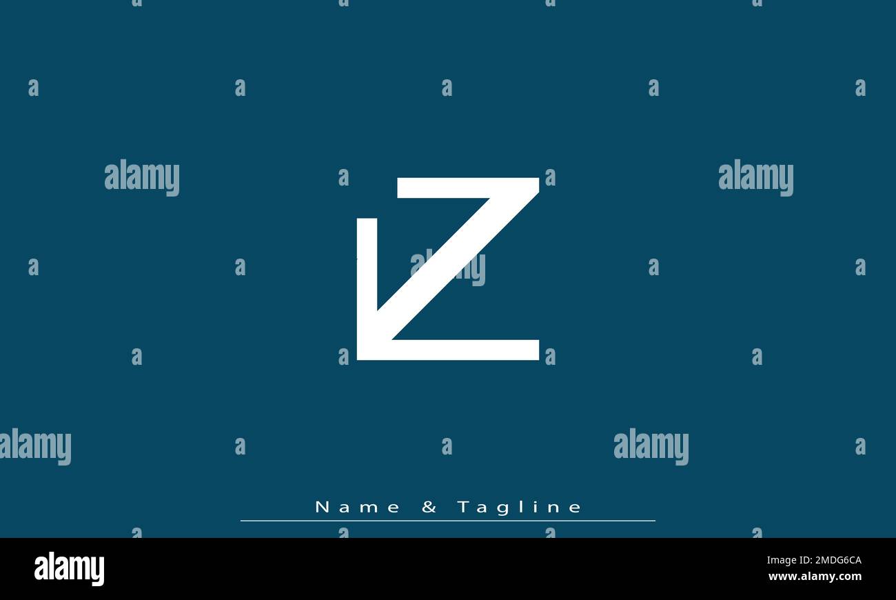 Lettres de l'alphabet initiales Monogram logo UL , LU Illustration de Vecteur