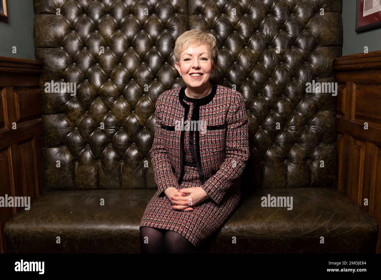 Tina Stowel, Baronne Stowel de Beeston, politicien britannique conservateur et membre de la Chambre des Lords. 19th janvier 2023. Whitehall, Londres, Royaume-Uni Banque D'Images