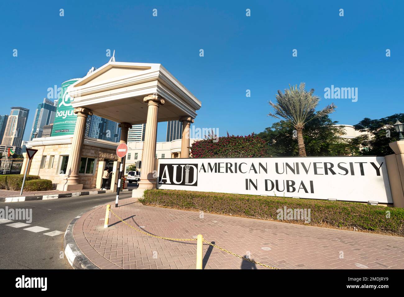 Dubai, Émirats Arabes Unis. 29 novembre 2022. L'université américaine de dubaï Banque D'Images