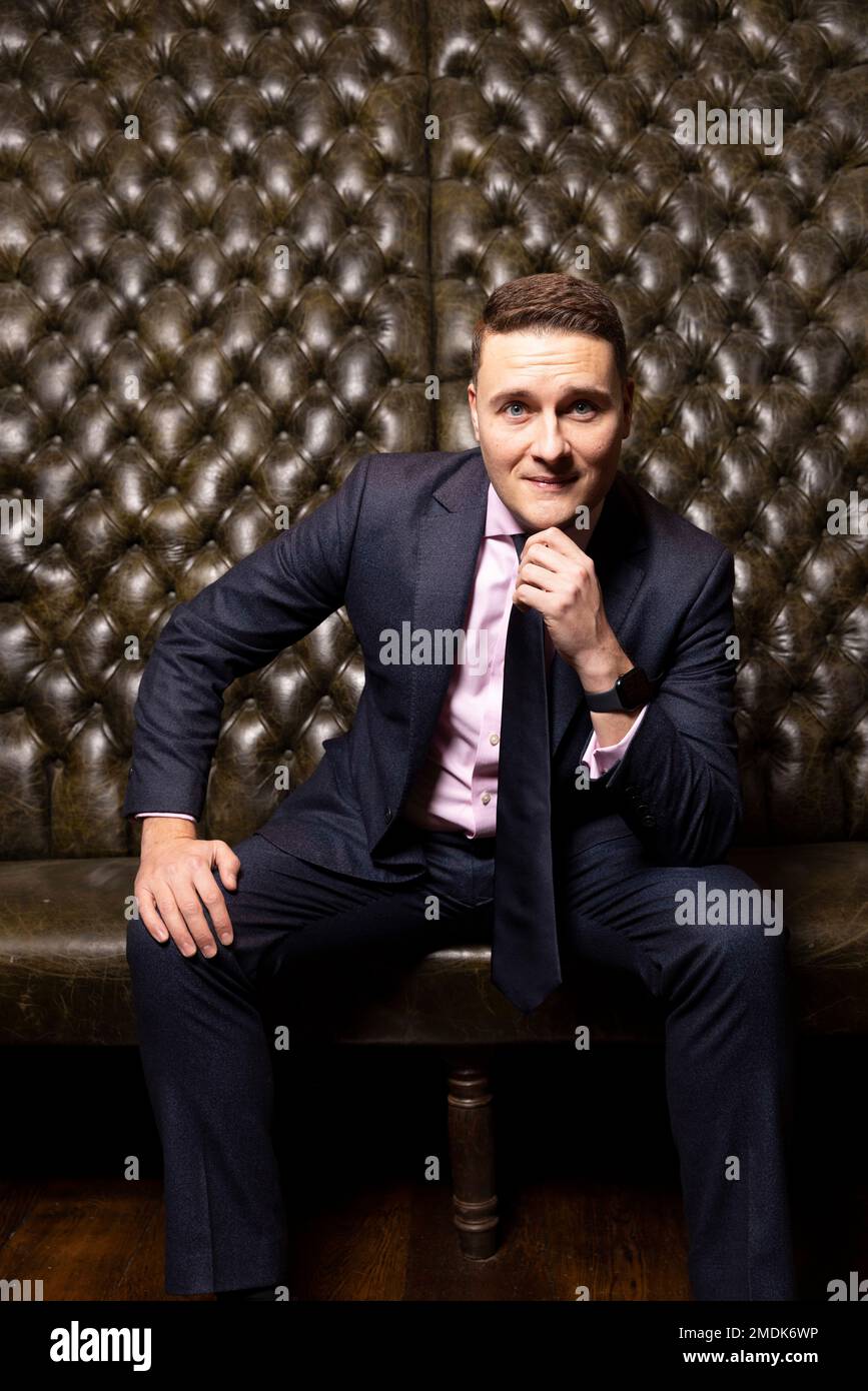 WES Streeting, politicien du Parti travailliste britannique, député travailliste d'Ilford-Nord et Secrétaire d'État fantôme pour la santé et les soins sociaux du Royaume-Uni Banque D'Images