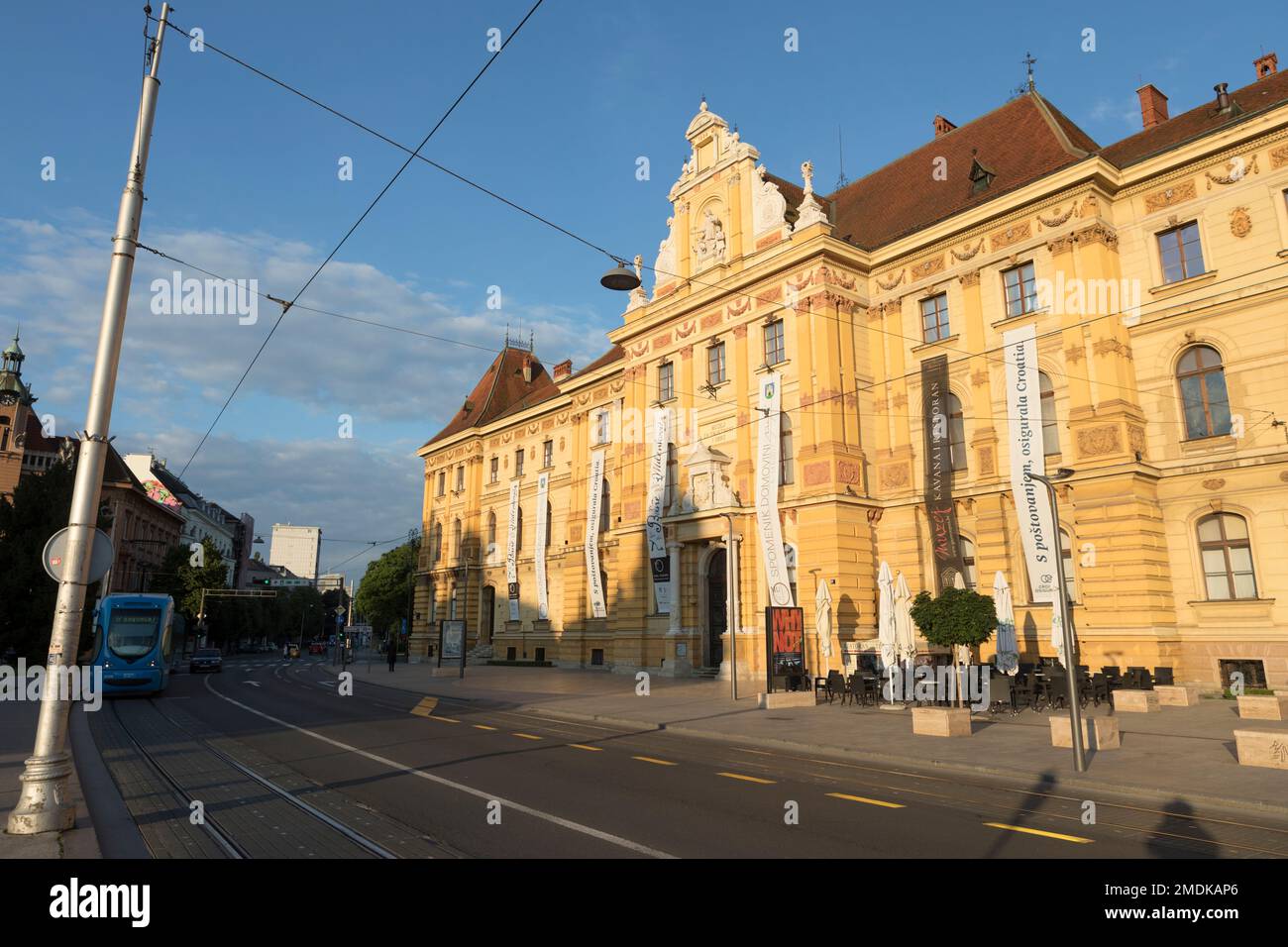 Croatie, Zagreb, Musée des arts et de l'artisanat. Banque D'Images