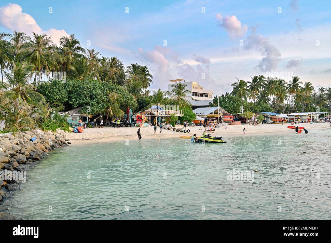 Maldives, Asie du Sud, océan Indien Banque D'Images