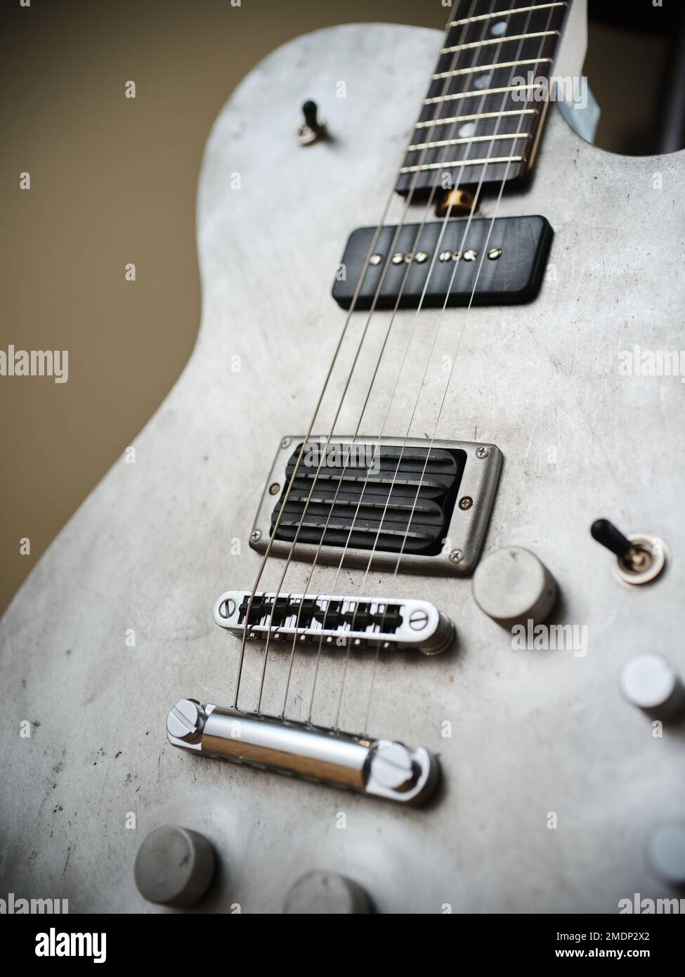 Manson Guitar Works Matt Bellamy DL-0R guitare électrique Banque D'Images