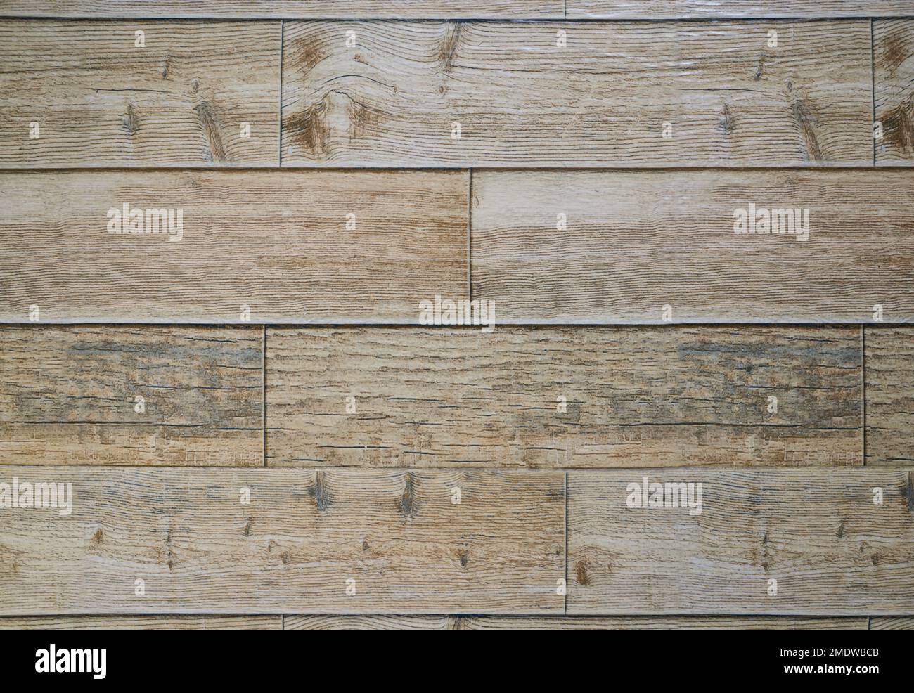 Carreaux de céramique en bois pour le sol - ressources graphiques - vue de dessus Banque D'Images