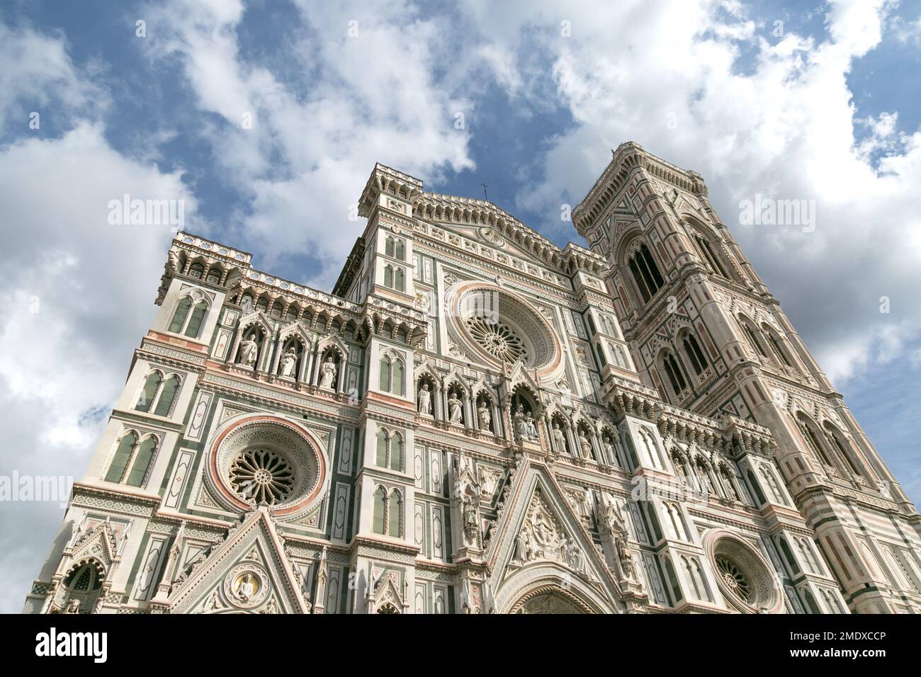 L'emblématique Santa Maria del Fiore (cathédrale de Florence) à Florence, en Italie. Banque D'Images