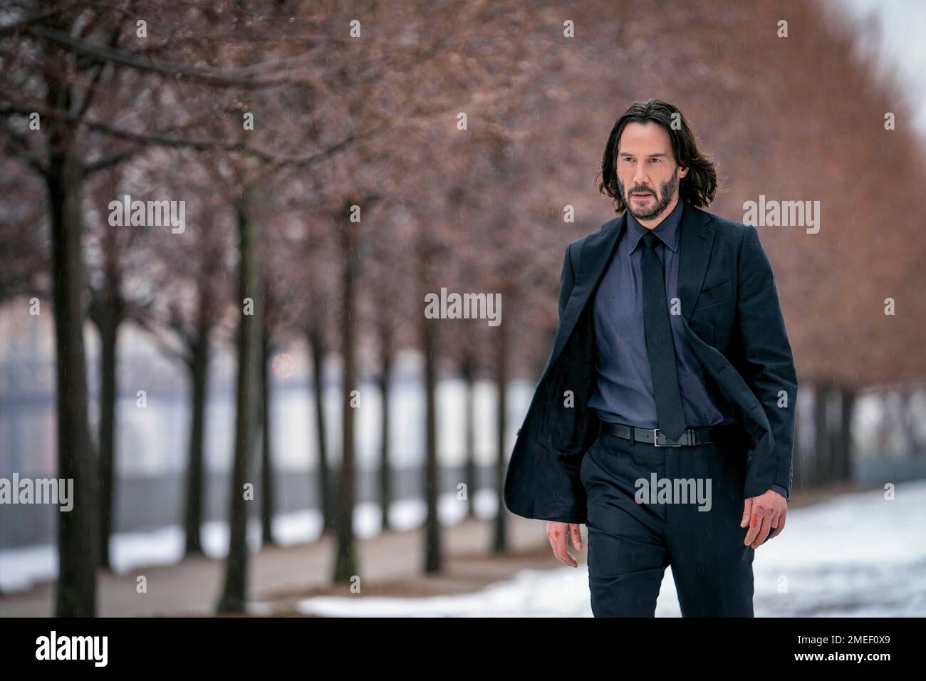 John Wick 4 Keanu Reeves Banque D'Images