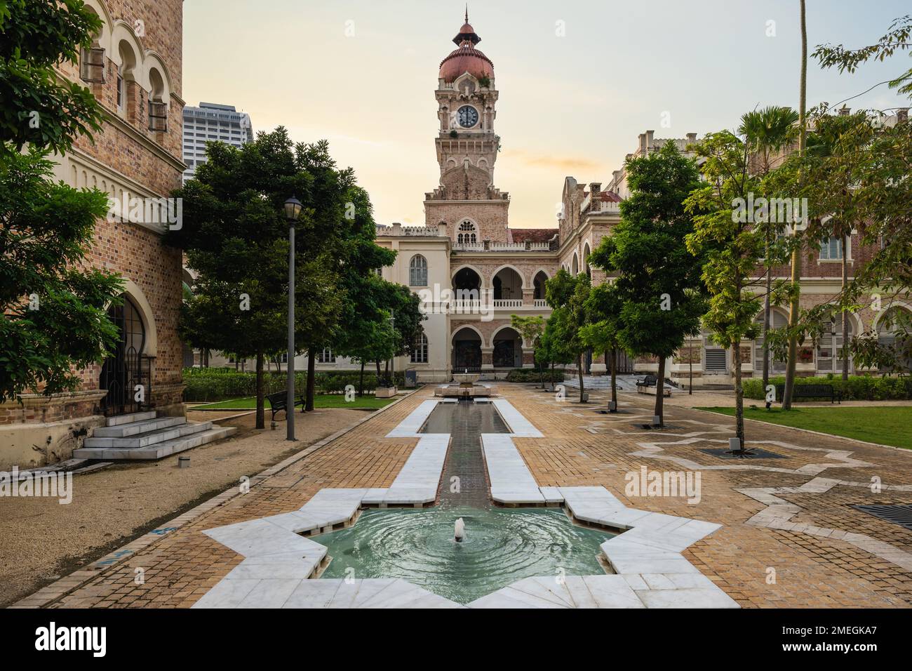Bâtiment du sultan abdul samad sur la place de l'indépendance à Kuala Lumpur, Malaisie Banque D'Images