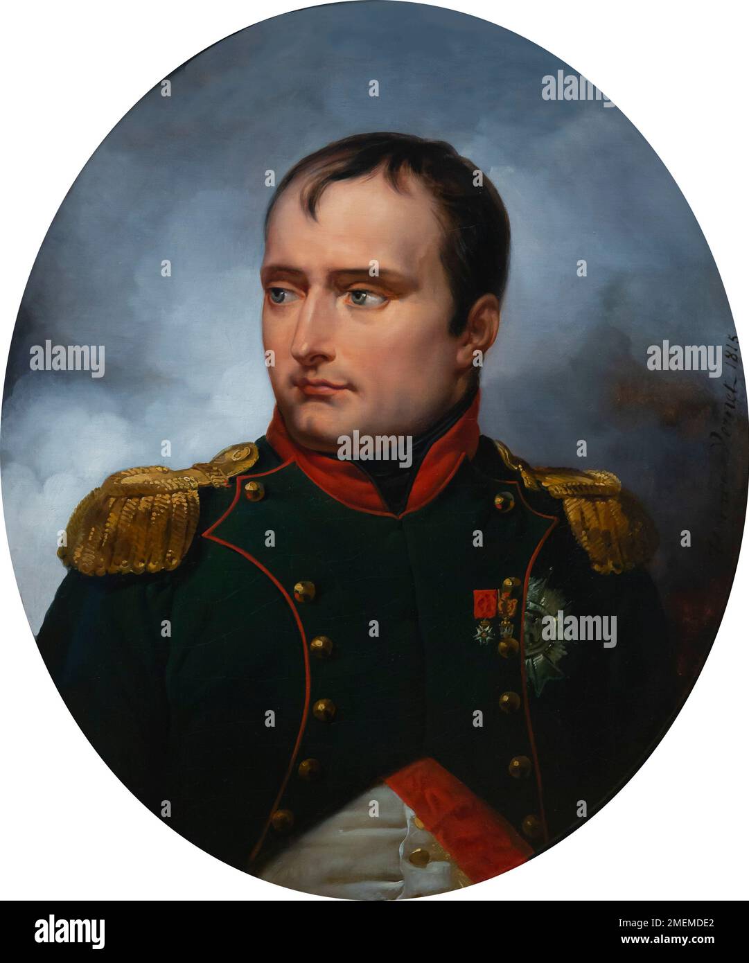 L'empereur Napoléon Ier, Émile-Jean-Horace Vernet, 1815, Banque D'Images