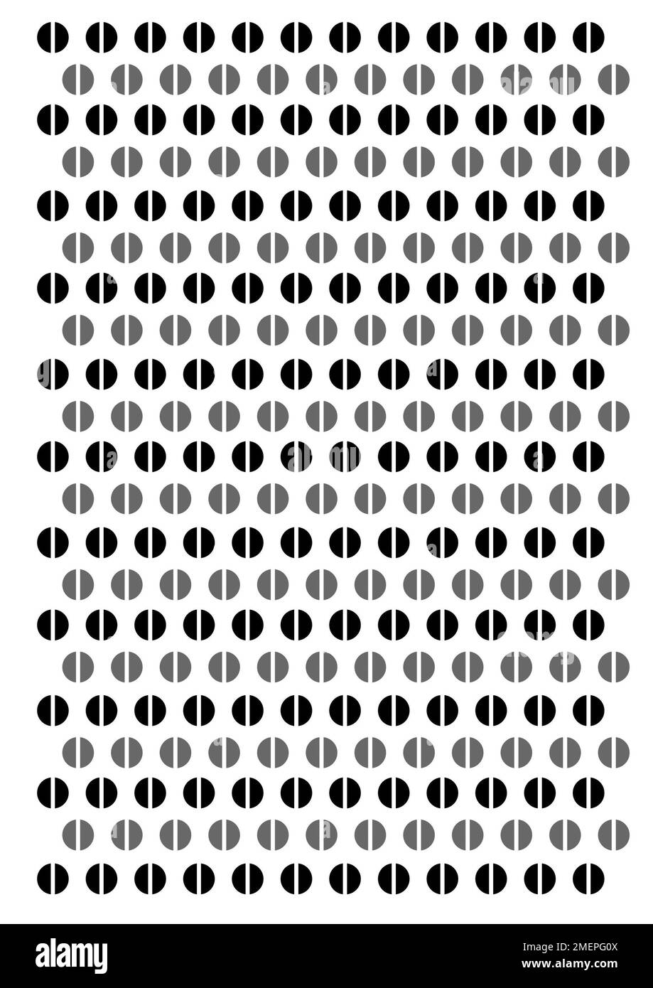 Motif de cercles Banque D'Images