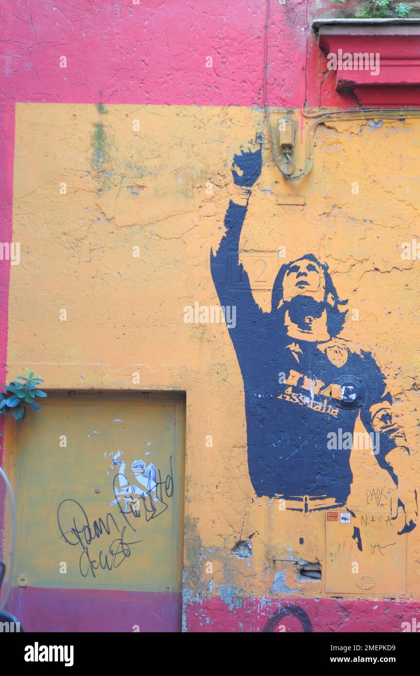 Italie, Latium, Rome, Street art, Monti Banque D'Images