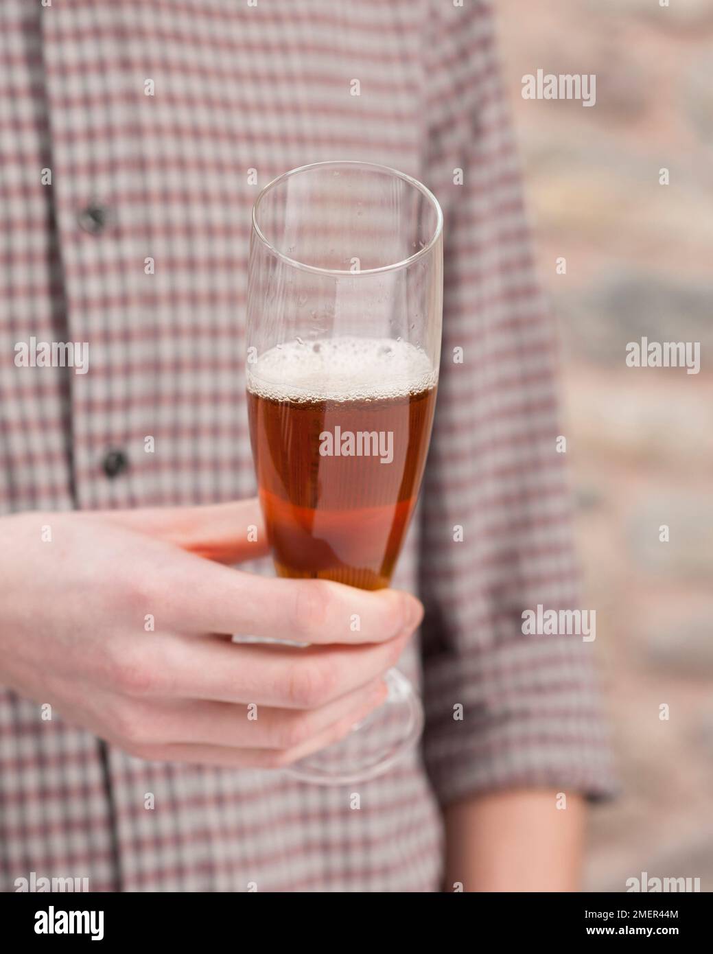 Dégustation de bière Banque D'Images